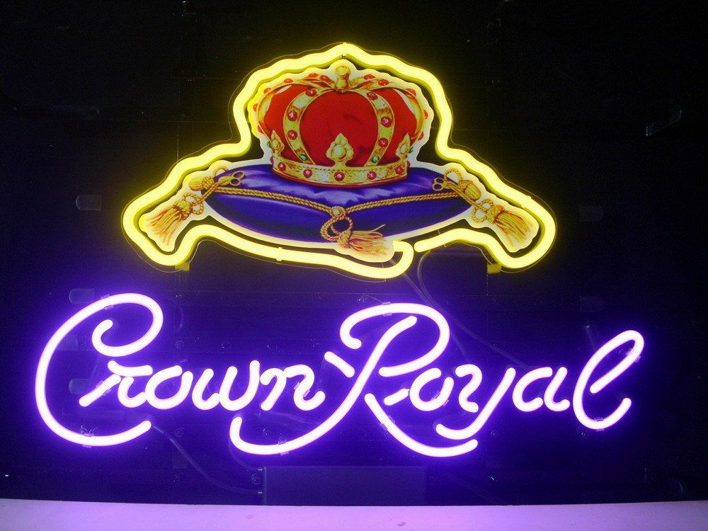 2018 New Crown Royal Light Neon Beer Sign Bar Pub Sign