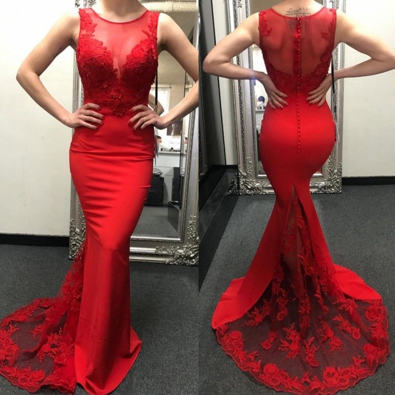 sexy red bridesmaid dresses