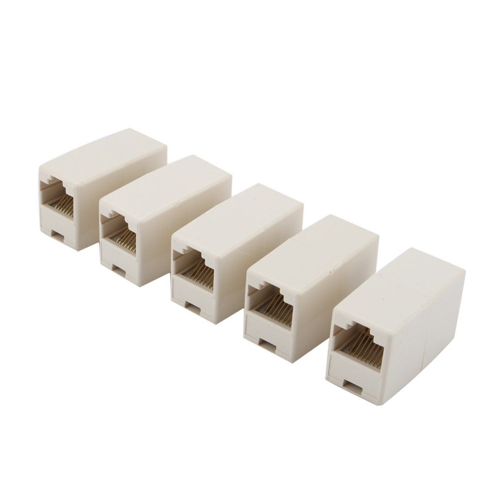 Newtwork Lan Cable Joiner Coupler Connector RJ45 CAT 5 5E