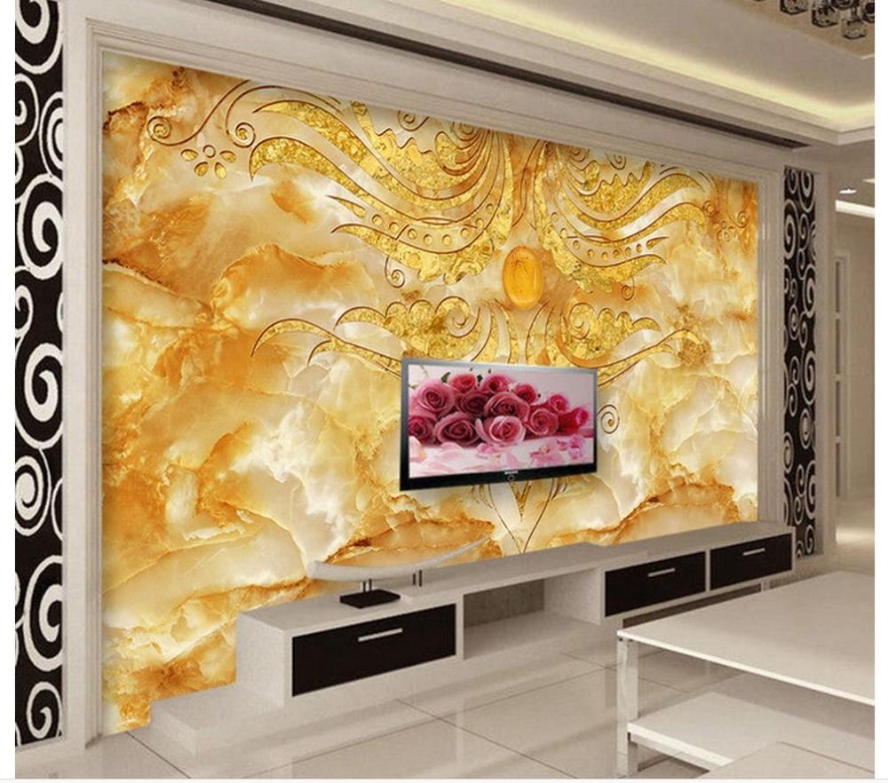 Custom Photo Wallpaper Large 3d Sofa Tv Background Wallpaper Mural