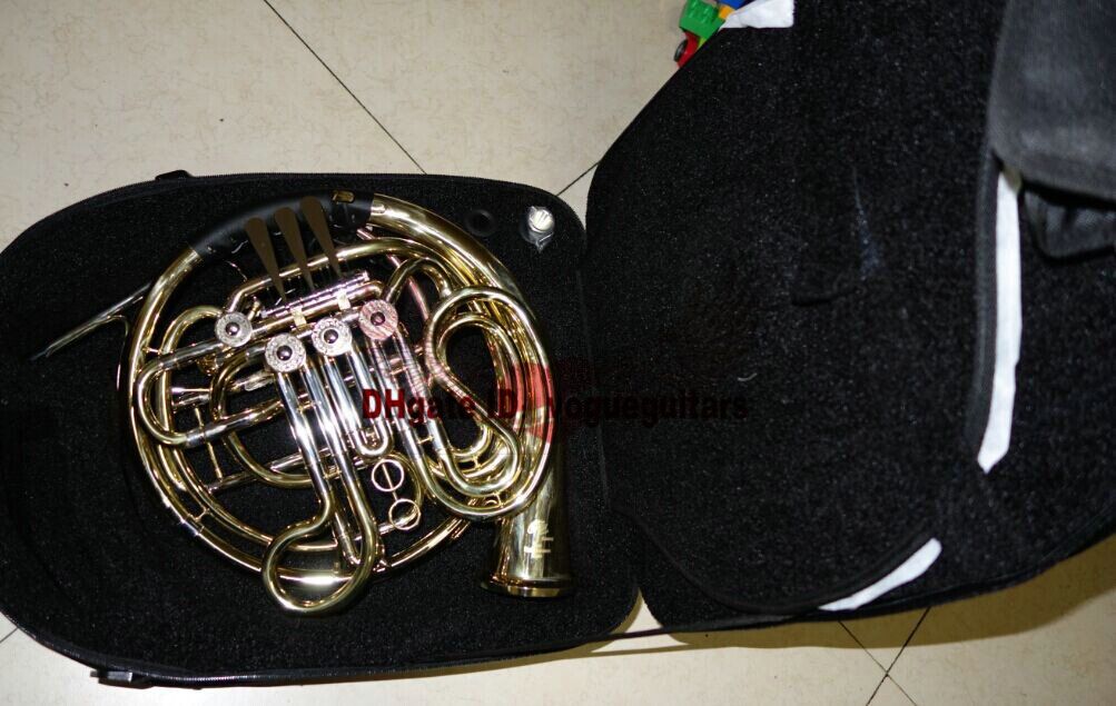2021 Advanced 4 Key Double French Horns Golden With Case From