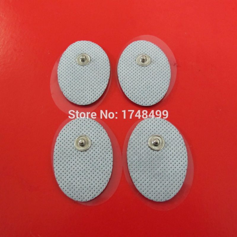 3*4CM Small Massage Pads Thick Electrodes OVAL Pads For Digital
