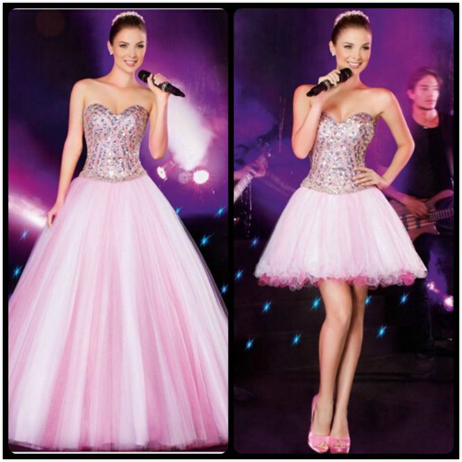 detachable ball gown skirt