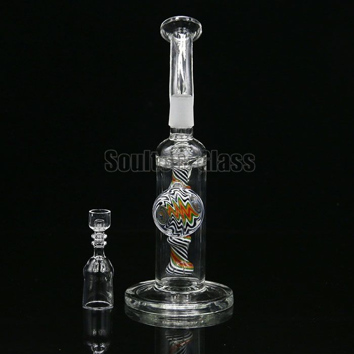 Buy Best And Latest Material Soulton Glass Bong Wig Wag Borosilicate