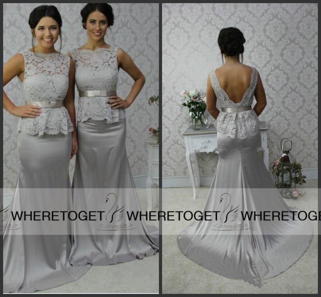 Silver Bridesmaid Dresses Under 100