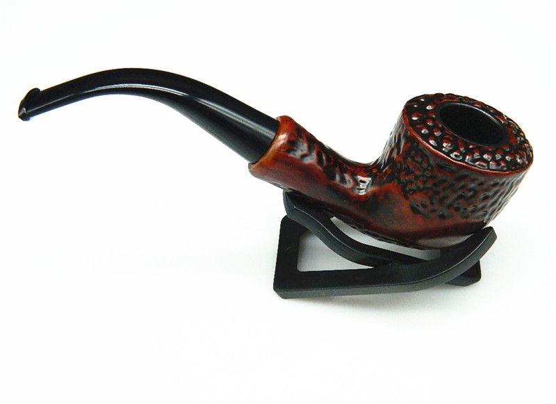 2020 Hot Sales Wholesale Wooden Resin Smoking Tobacco Pipe Classic Refined Cheap Smoking Tobacco