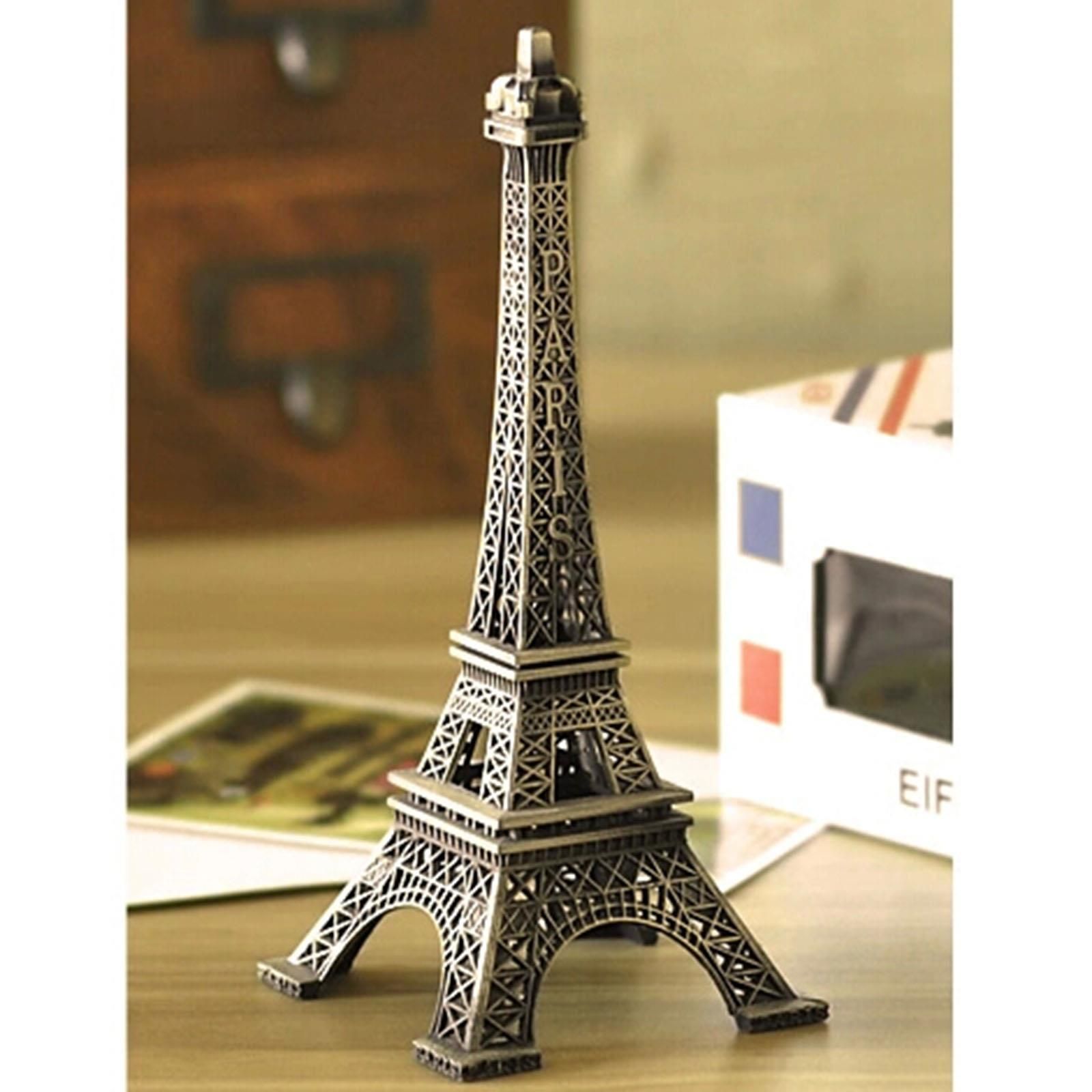 Acheter Statue Figurine Paris Tour Eiffel Modèle Maison Cadeau De Noël