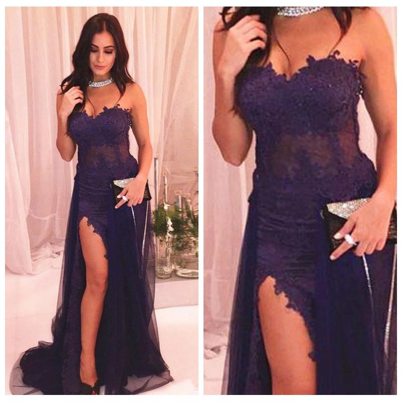 sexy navy blue dresses