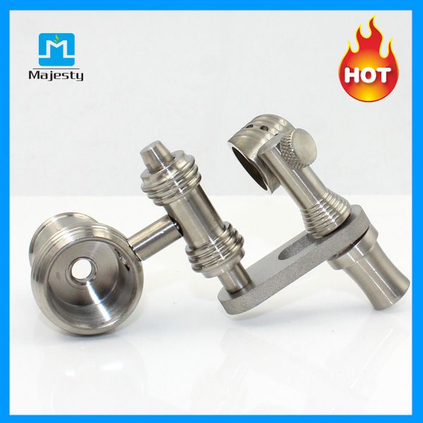 2019 2015 Dab Rig Titanium Nail With Honey Bucket Two Function GR2 Wax