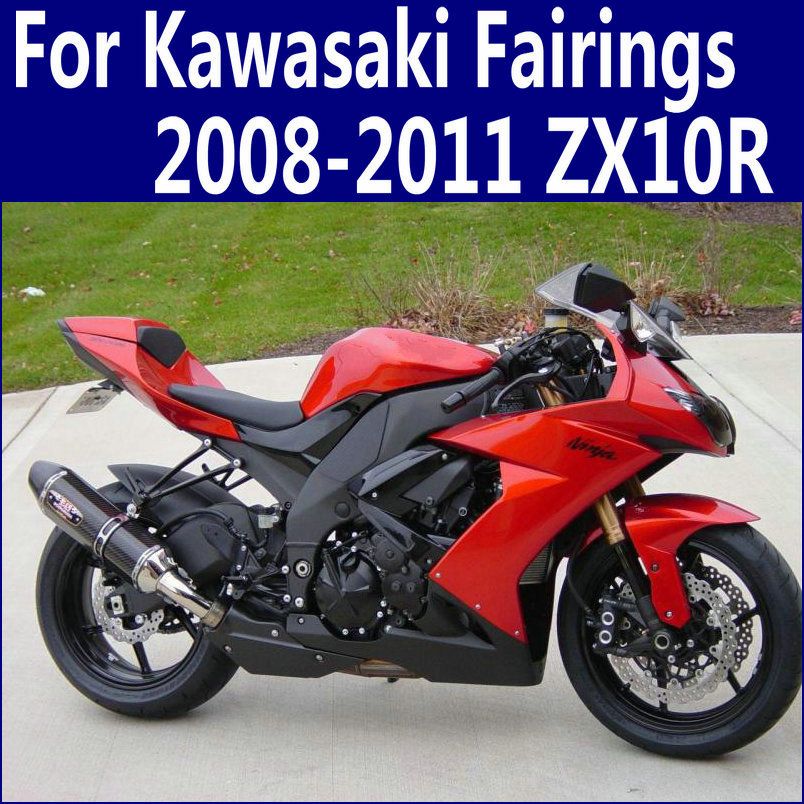 Motorcycle Parts For Kawasaki Zx10r Fairings 2008 2009 2010 2011