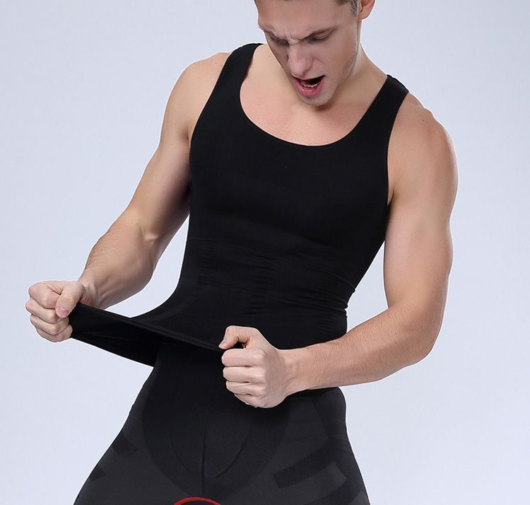 Wholesale Stylish And Cheap Gender Male Slimming Vest Hot Body Shapers