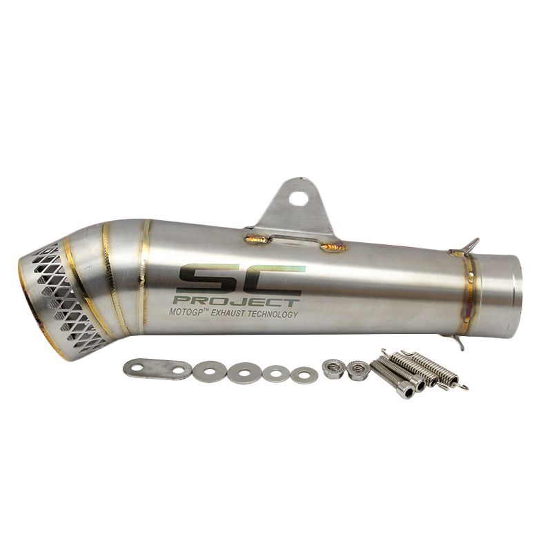 2020 325MM Length GP Motorcycle Exhaust Muffler Pipe Slip On 51mm With