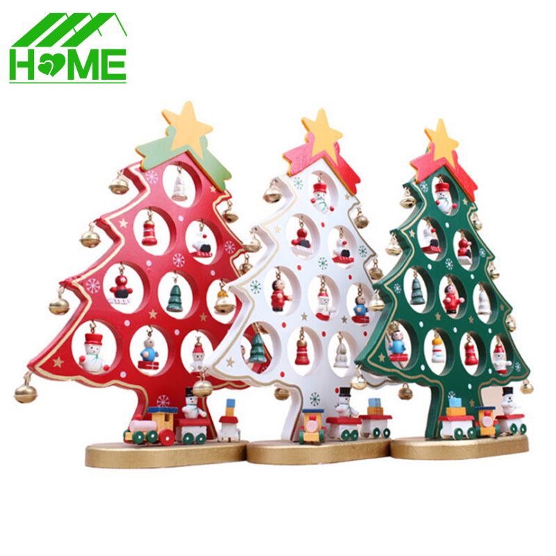 Diy Cartoon Wooden Artificial Christmas Tree Decorations Ornaments Diy Cartoon Wooden Artificial Christmas Tree Decorations Ornaments Wood Mini Christmas Trees Gift Ornament Table Decoration All Christmas Decorations ... - Diy Cartoon Wooden Artificial Christmas Tree Decorations Ornaments