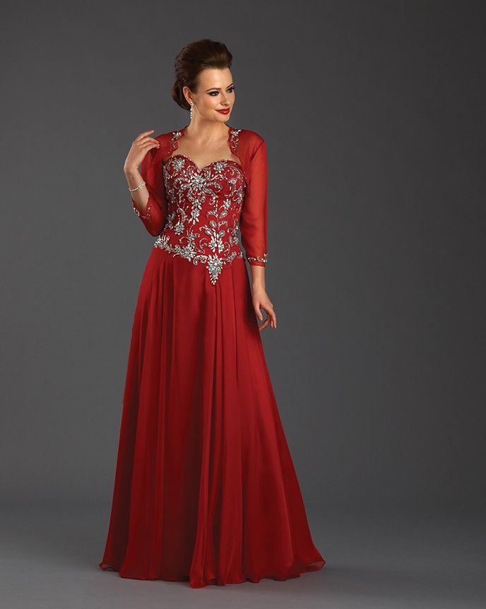 dark red mother of the bride dresses