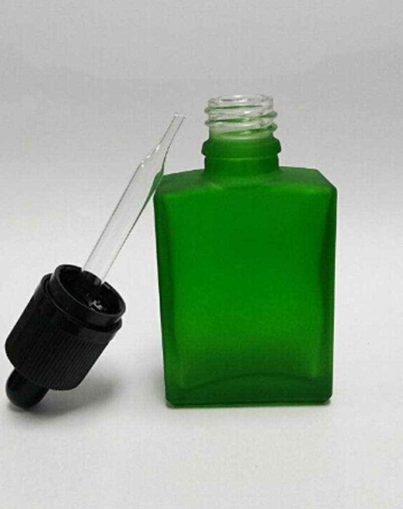 Download New 30 Ml Of E Liquid Glass Bottle Green Frosted E And Pure Juice Bottle Ecig Bottle Glass Clamp ...