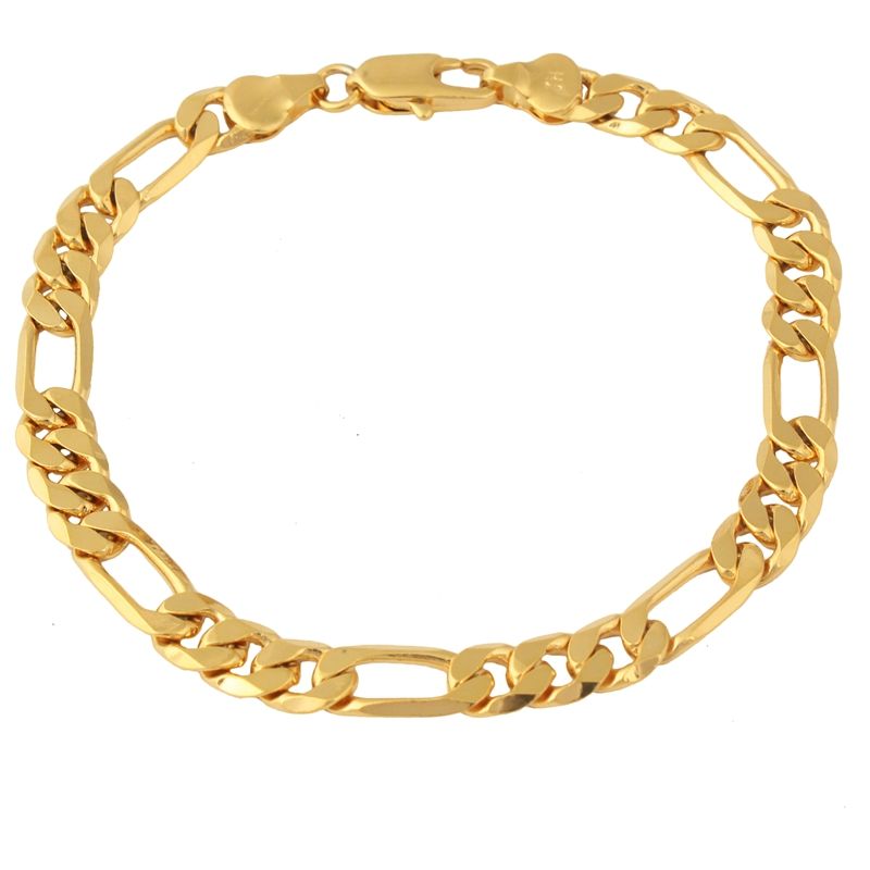 2020 18K Stamp Bracelet Men Jewelry Wholesale 2015 New Trendy 18K Real