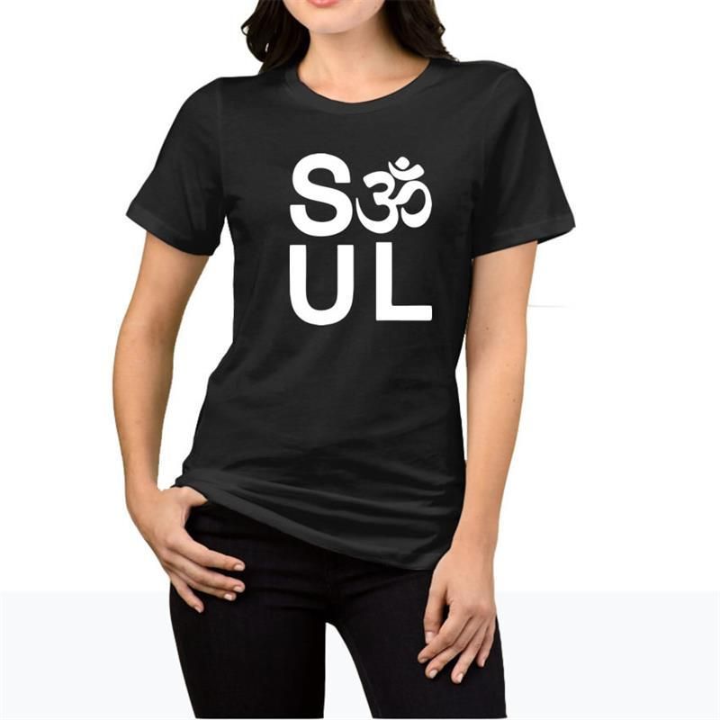 2017 new fashion soul letter print top tops t shirt women harajuku 2017 new fashion soul letter print top tops t shirt women harajuku silicone plus size bts summer christmas gift rock funny shirt cotton t shirts from