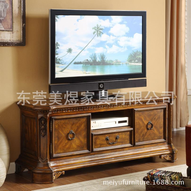 Online Cheap American Wood Tv Cabinet Table High Grade Antique Oak See larger image - Online Cheap American Wood Tv Cabinet Table High Grade Antique Oak