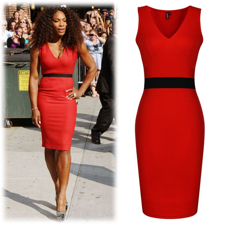 ladies red dresses size 14