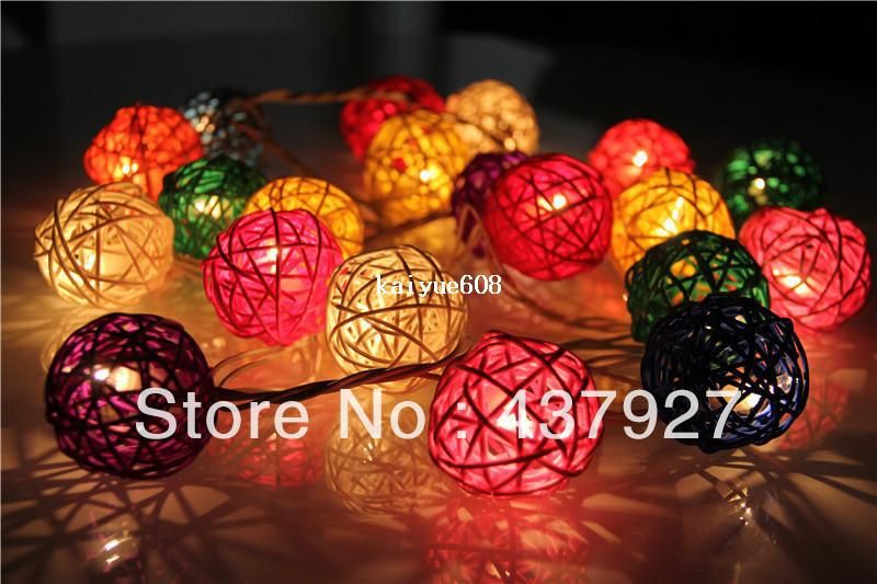 2019 Hot 20 Lights Multi Color Rattan Ball Bedroom Decor Brand Set 20 Lights Multi Color Rattan Ball Bedroom Decor Brand Set Patio Party String Fairy Wedding Home Xmas Decoration Bar From Homeworld 16 88 Dhgate