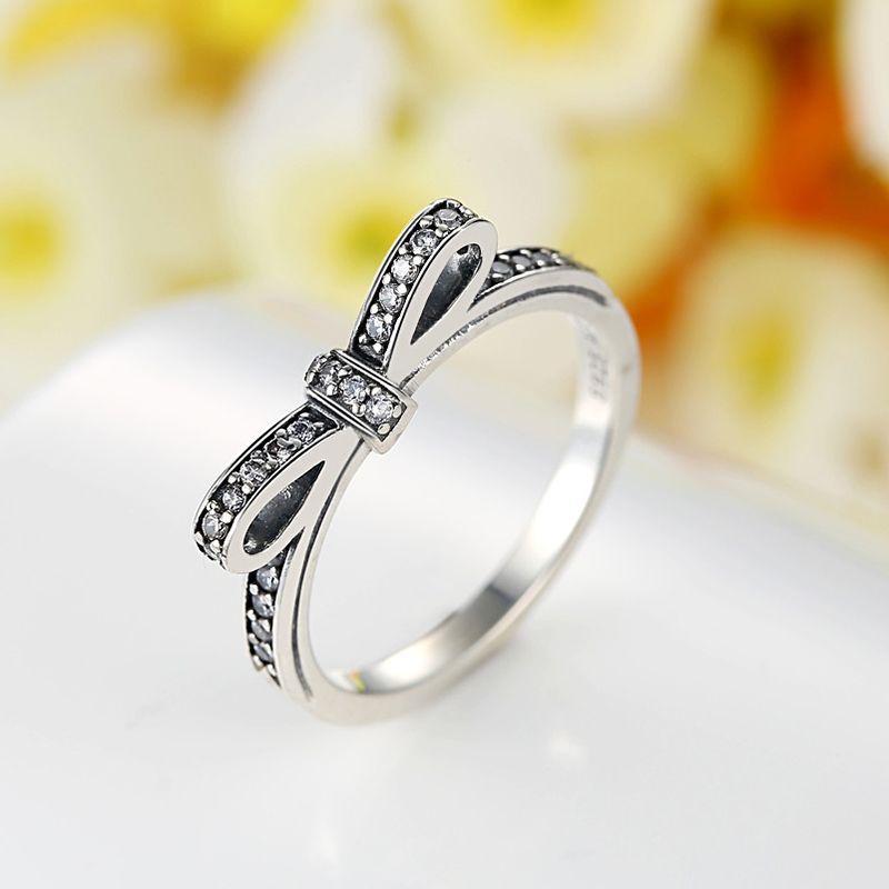 Pandora Bow Silver Ring Pandora Bow Silver Ring