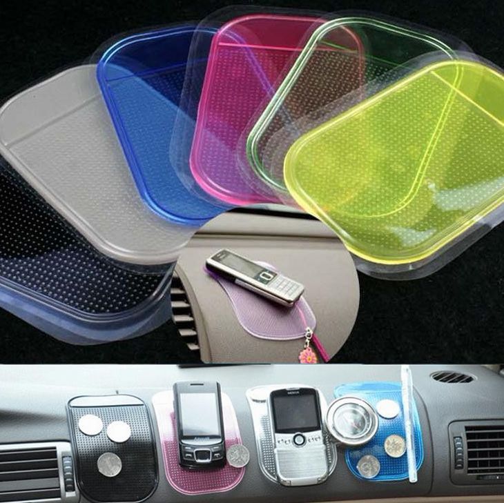 Anti Slip Mats Dashboard Silica Pad Silicon Gel Magic Colorful Powerful
