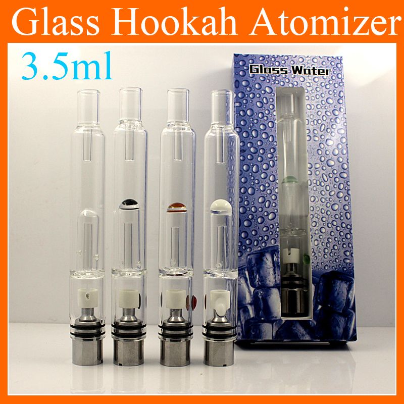 Glass Water Atomizer Hookah Cigarette Water Vaporizer Pipe Tank Glass