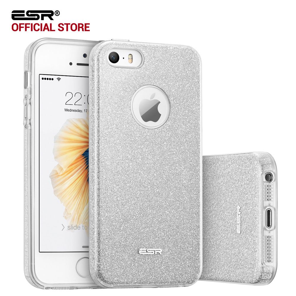 case for iphone se ,esr hybrid three layer case ultra thin light