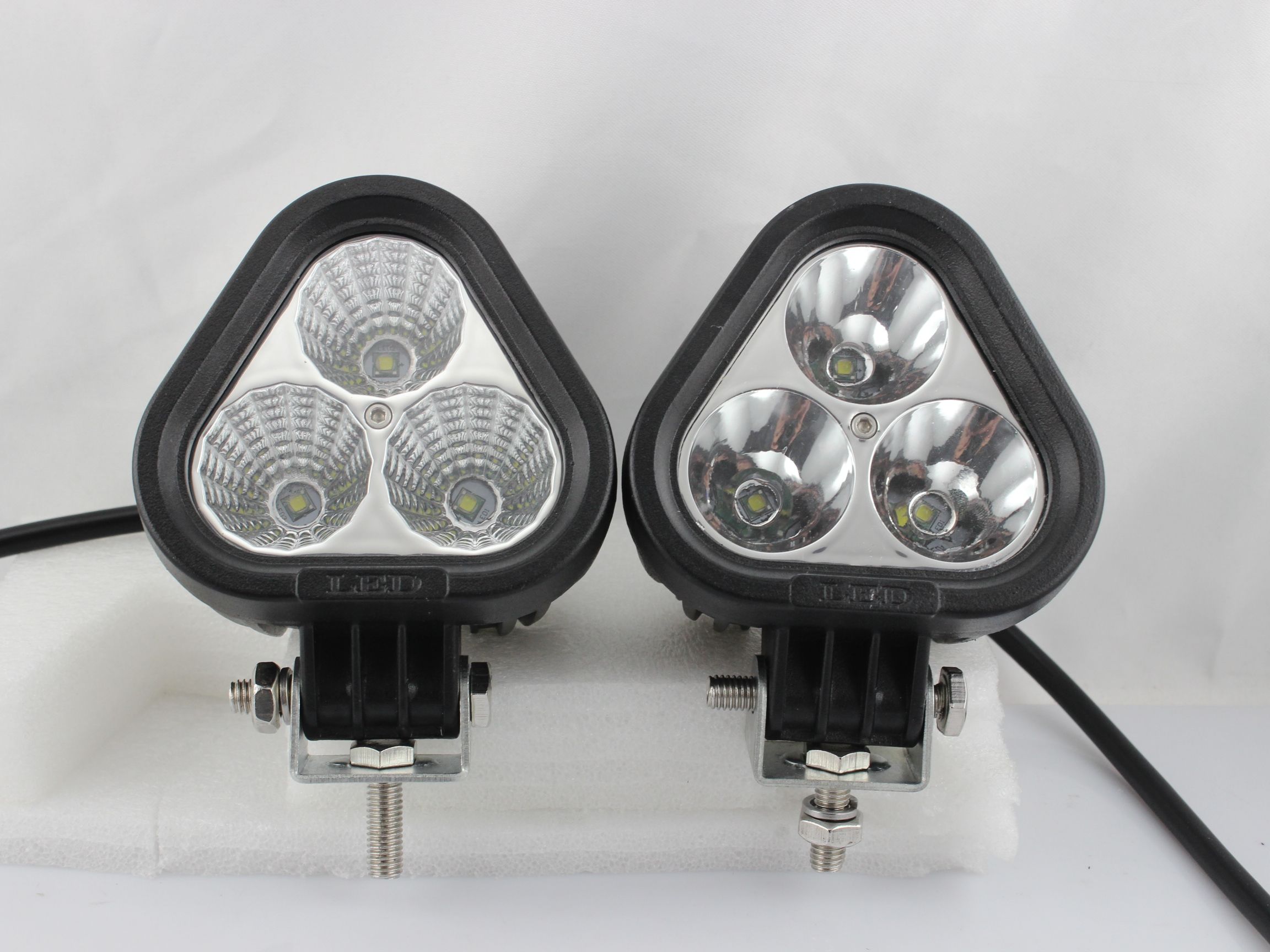 High Power 30W Cree Led Work Light Led Driving Lamp Car Headlights Triangle For Truck Offroad ...