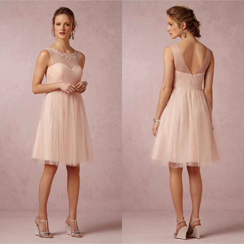Knee Length Bridesmaid Dresses
