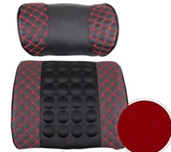 Multifunctional Car Electric Massage Cushion With Pillow Auto Lumbar