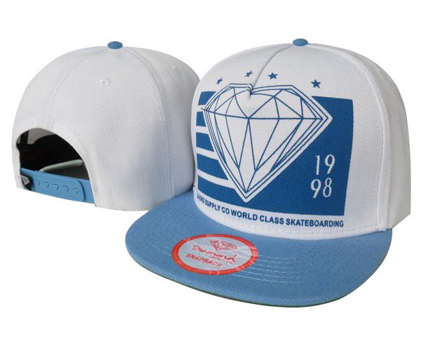 Diamond Supply Co. 1998 World Classic Snapback Hats Black Baseball Caps ...