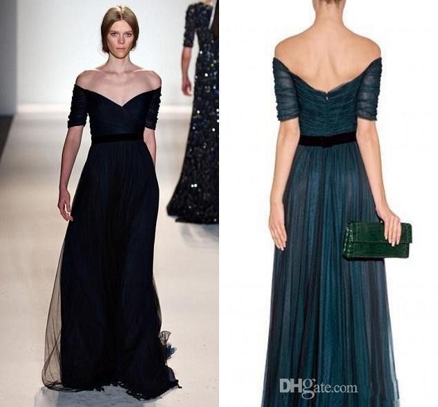 jenny packham navy gown
