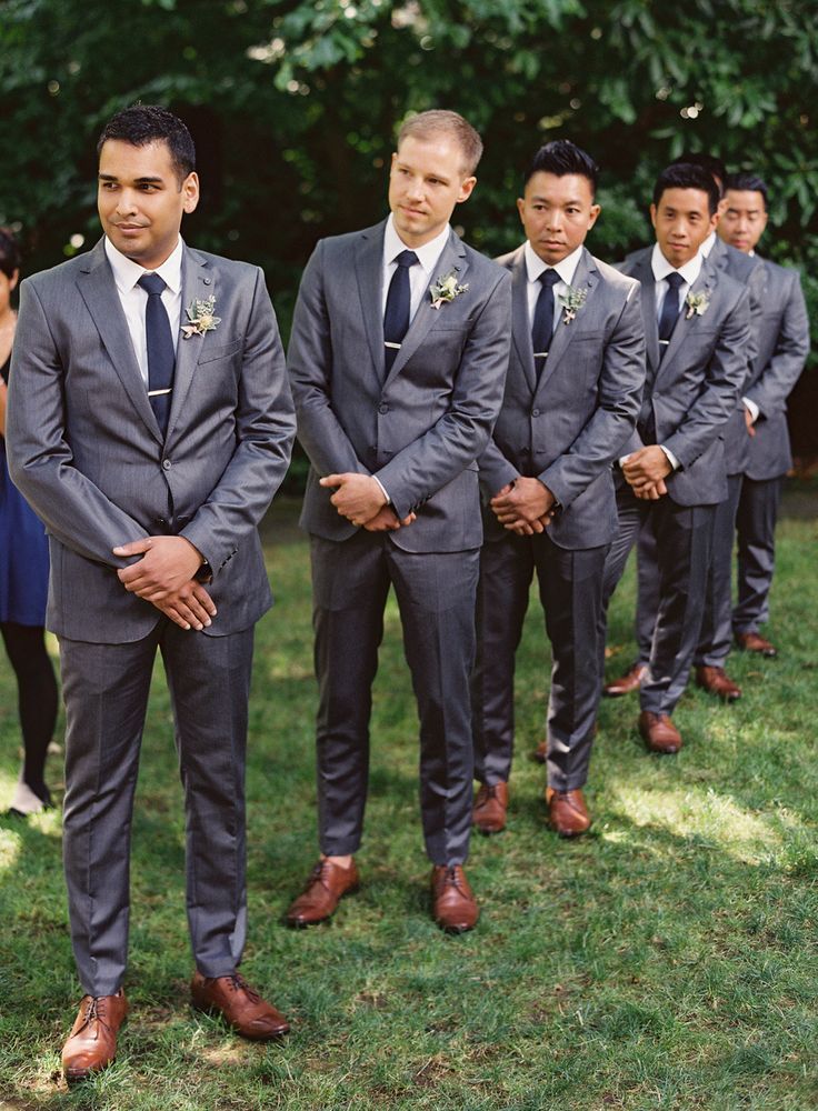 Men Tuxedos Navy Blue Wedding Suits For Men Men Suits 2 Buttons Groom