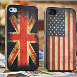 2019 Confederate Flag IPhone 6 Case Vintage Hard UK USA Flag Cases For