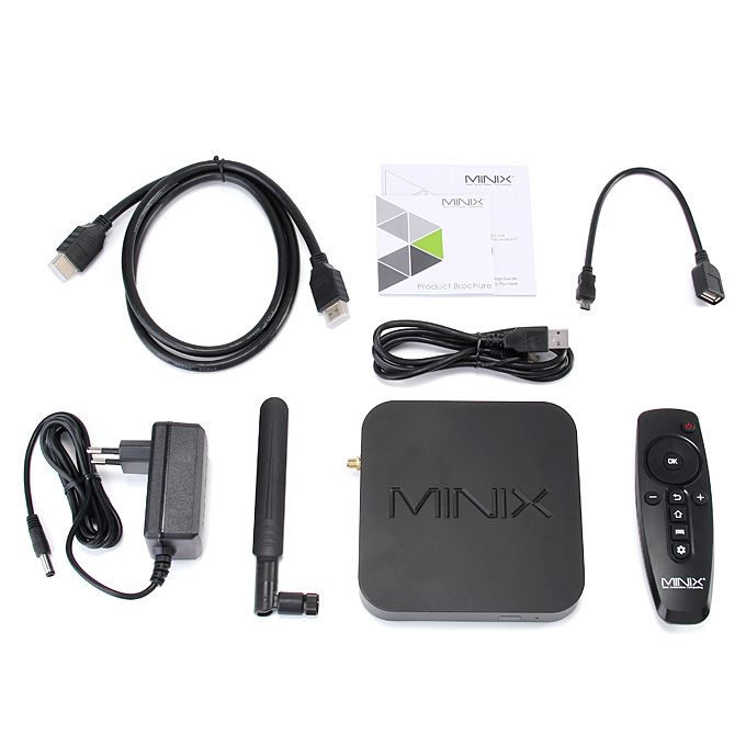 Original MINIX NEO U1 Android TV Box Amlogic S905 Quad Core 2G/16G 802