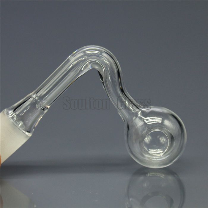 2021 Soulton Glass Quartz Oil Burner Pipes With 18.8mm 14mm Male Quartz