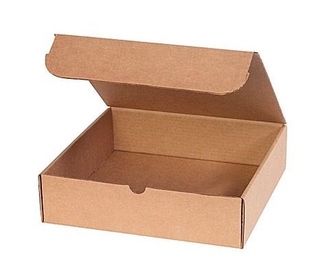brown cardboard box