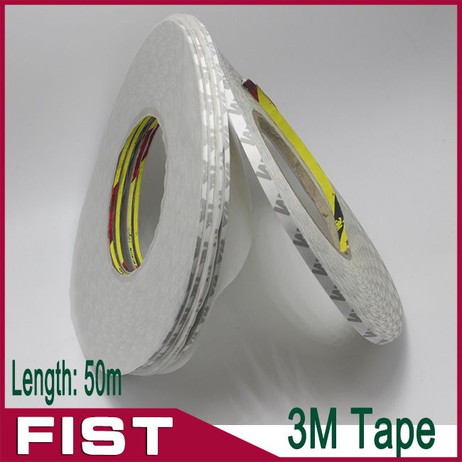 5mm*50 Meter 3M 9080 Double Sided Sticky Tape Adhesive For LED Strip