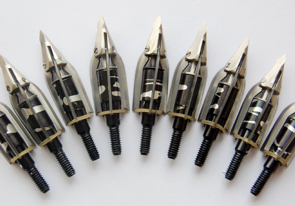 2021 Broadheads Expandable 100grain Cut Diameter 2 Rotating 3blade For