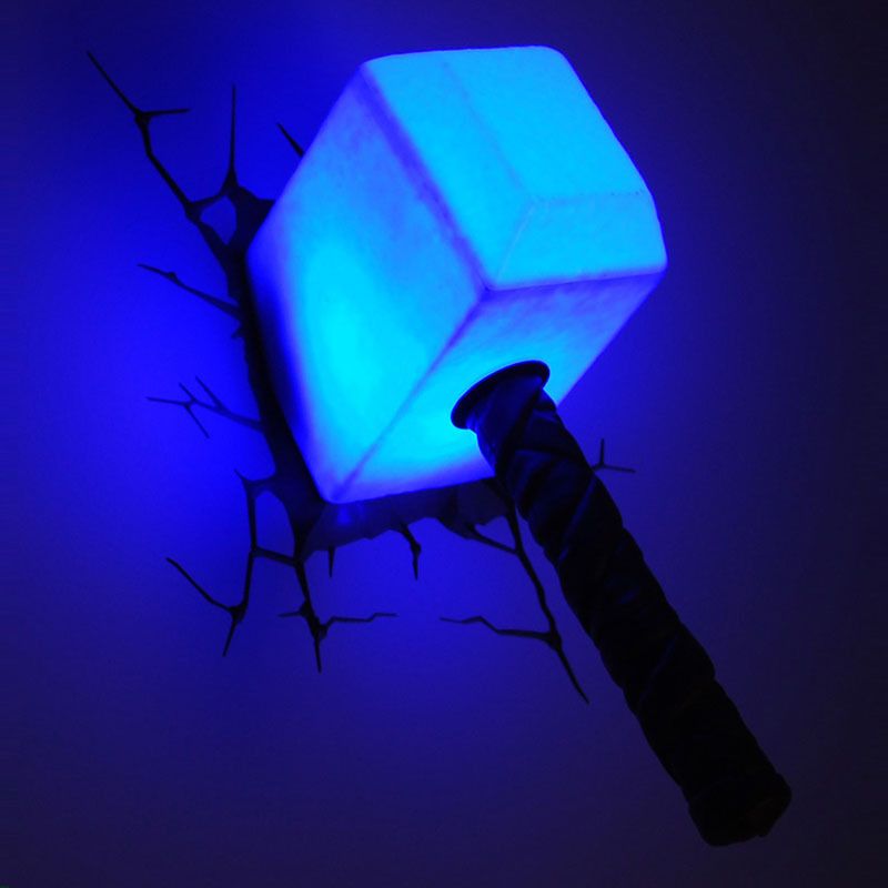 2018 Indoor Lighting Bedroom Wall Lamp Mjolnir Thor Light 3d 2018 Indoor Lighting Bedroom Wall Lamp Mjolnir Thor Light 3d Marvel For Kid S From Ecig Salala 62 32 Dhgate Com