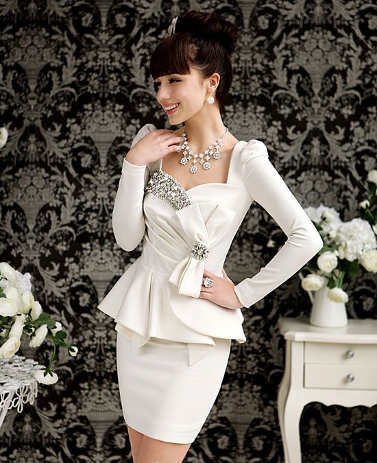 Avant-Garde Cocktail Party Dress