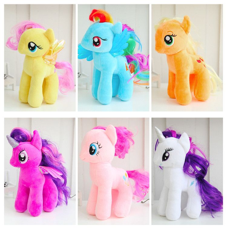 2019 my little pony stuffed animals anime plush toys dolls cartoon