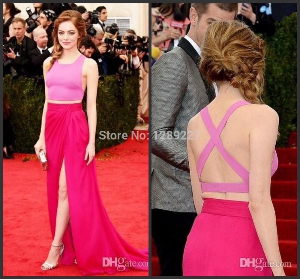 Celebrity Two Piece Dresses