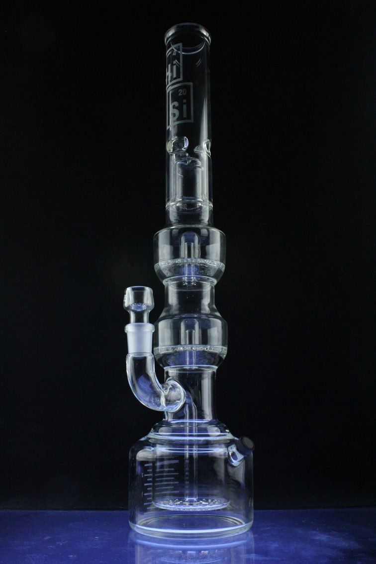2021 Bong 2015 May HI SI Newest Percolator Bongs Tall 22 Inch 18.8mm