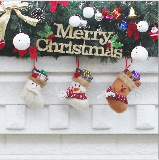 merry christmas stocking bag ornaments socks sacks candy bags cartoon stockings christmas tree decor santa claus snowman elk xmas stockings country - Country Christmas Stockings merry christmas stocking bag ornaments socks sacks candy bags cartoon stockings christmas tree decor santa claus snowman elk xmas stockings country - Country Christmas Stockings