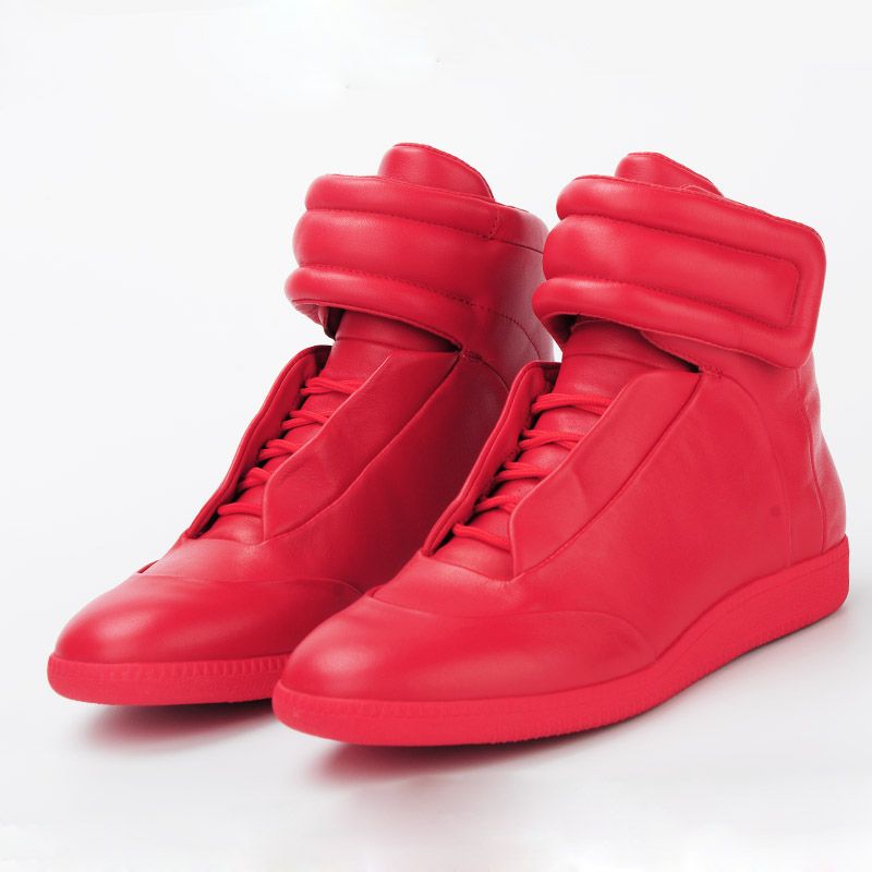Red Spiked Designer Shoes Red Spiked Designer Shoes