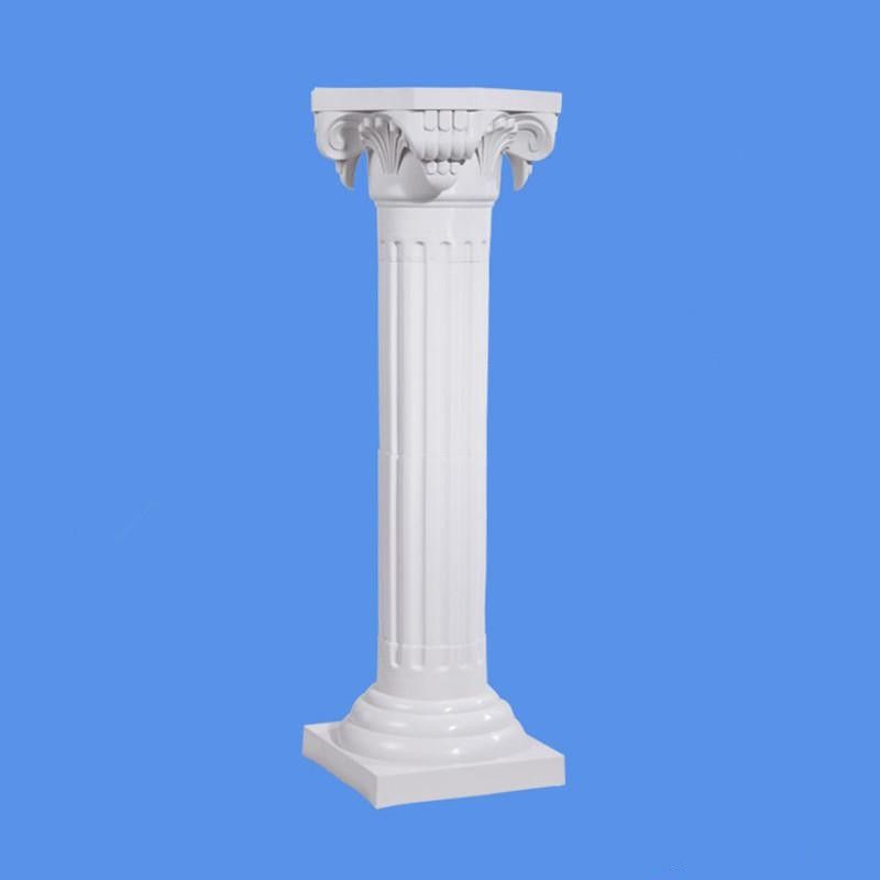 White Plastic Roman Columns Road Cited For Wedding Favors Party