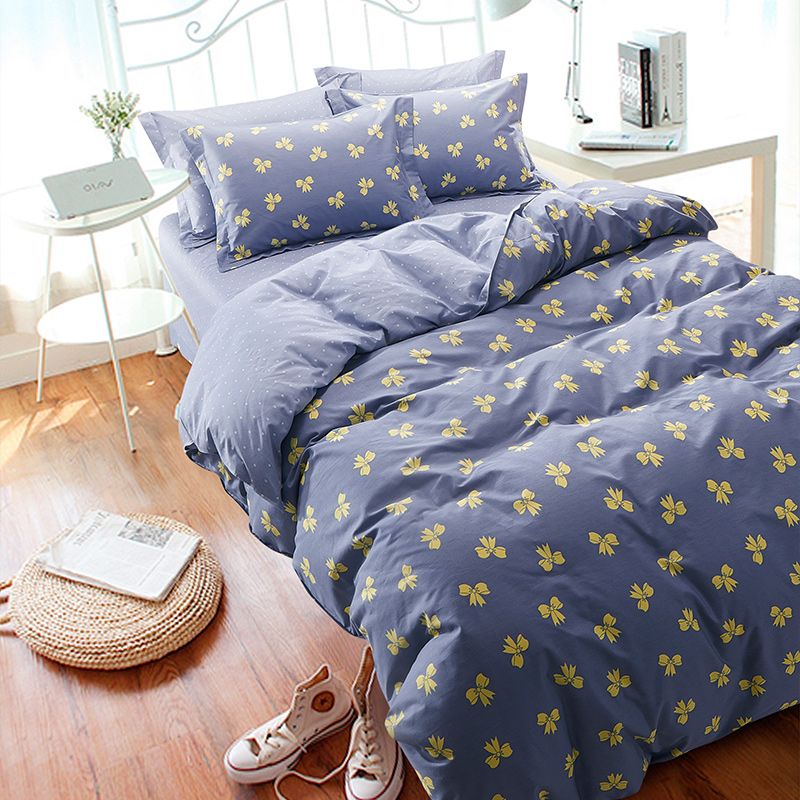 Microfiber Bedding Set Duvet Geometric Comforter Cotton Bed Microfiber Bedding Set Duvet Geometric Comforter Cotton Bed Sheet Star Panda Sets Black And White Blue Cover Queen From New Dv