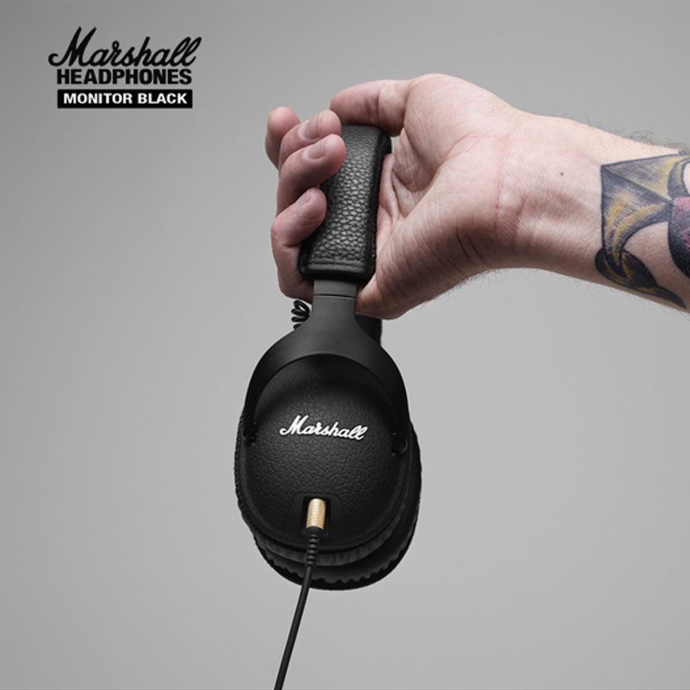 Marshall MONITOR Headphones Noise Cancelling Headset Deep Bass Studio